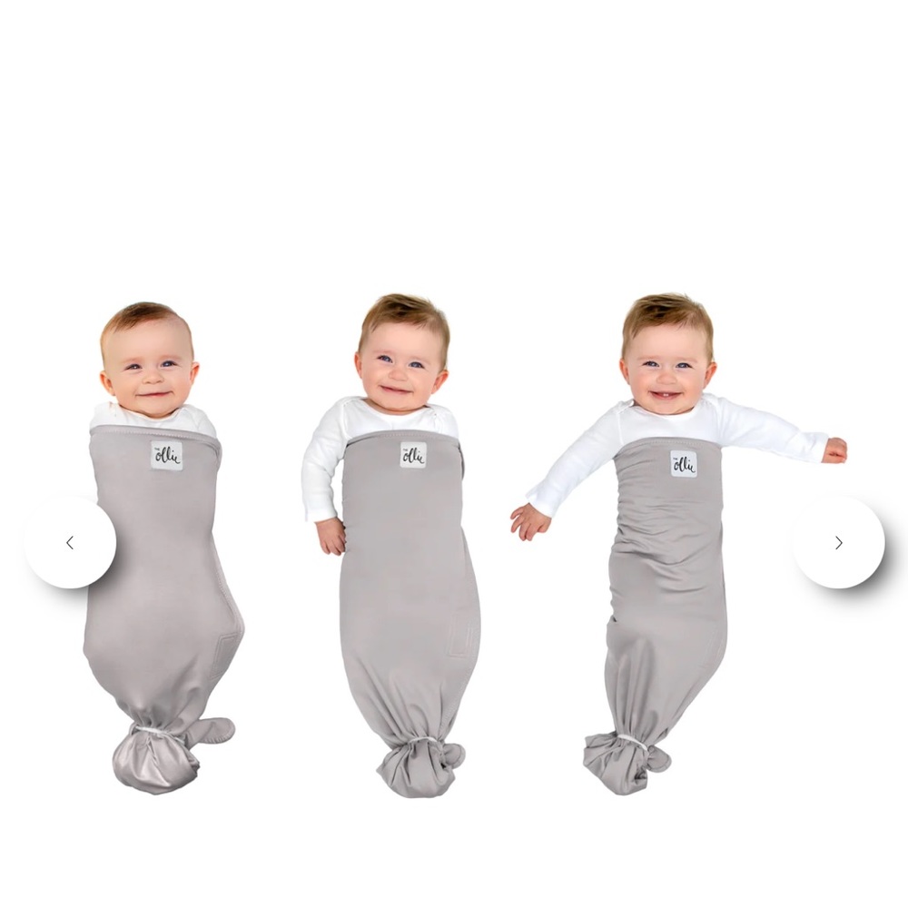 Ollie Swaddle in grey color NEVER USED
